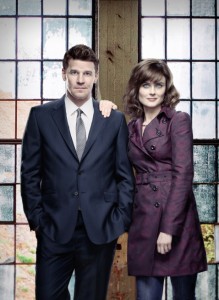 Emily Deschanel and David Boreanaz in BONES - Season 8 - "The Diamond in the Rough" | ©2013/Brian Bowen Smith