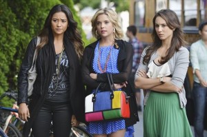 Shay Mitchell, Ashley Benson and Troian Bellisario star in PRETTY LITTLE LIARS | (c) 2013 ABC FAMILY/ERIC MCCANDLESS Shay Mitchell, Ashley Benson and Troian Bellisario star in PRETTY LITTLE LIARS | (c) 2013 ABC FAMILY/ERIC MCCANDLESS