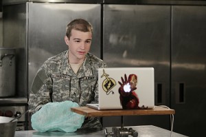 Angus T. Jones in TWO AND A HALF MEN - Season 10 "I Changed My Mind About The Milk" | ©2012 CBS/Cliff Lipson