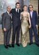 Stanley Tucci, Nicholas Hoult, Eleanor Tomlinson, Bill Nighy at the Los Angeles premiere of JACK THE GIANT SLAYER | ©2013 Sue Schneider