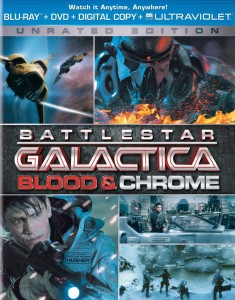 BATTLESTAR GALACTICA BLOOD & CHROME | (c) 2013 Universal Home Entertainment BATTLESTAR GALACTICA BLOOD & CHROME | (c) 2013 Universal Home Entertainment