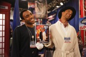 Donald Glover and Danny Pudi in COMMUNITY - Season 4 - "Conventions of Space and Time" | ©2013 NBC/Vivian Zink