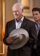 Larry Hagman and Josh Henderson on DALLAS | (c) 2013 TNT/Skip Bolen