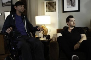 DJ Qualls and Jim Jefferies in LEGIT - Season 1 - "Dreams" | ©2013 FX/Jordin Althaus DJ Qualls and Jim Jefferies in LEGIT - Season 1 - "Dreams" | ©2013 FX/Jordin Althaus
