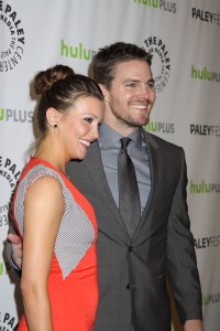 Stephen Amell and Katie Cassidy at the 30th Annual PaleyFest: The William S. Paley Television Festival presents a night with ARROW | ©2013 Sue Schneider