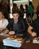 Diane Kruger, Max Irons, Jake Abel at the book signing of Stephenie Meyer's THE HOST | ©2013 Sue Schneider