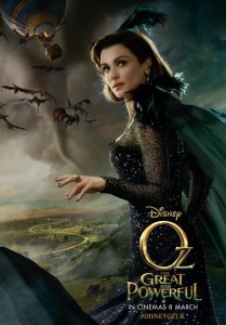 Rachel Weisz in OZ THE GREAT AND POWERFUL poster | ©2013 Disney
