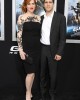 Molly Ringwald and husband Panio Gianopoulos at the Los Angeles premiere of G.I. JOE RETALIATION | ©2013 Sue Schneider