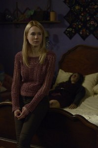 Kristen Hager and Meaghan Rath in BEING HUMAN - Season 3 - "Always a Bridesmade, Never Alive" | ©2013 Syfy/Philippe Bosse