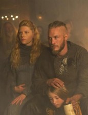 Ragnar (Travis Fimmel) takes over as Earl in VIKINGS "Burial of the Dead" | (c) 2013 History/Jonathan Hession