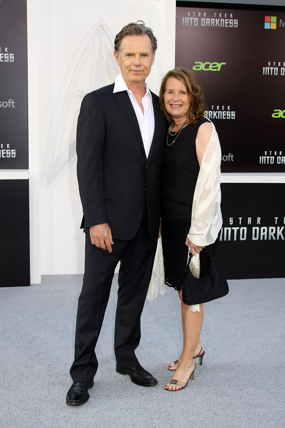 Bruce Greenwood and wife Susan Devlin at the Los Angeles Premiere of STAR T...