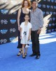 Oscar Nunez and family at the World Premiere and Tailgate Party of Monsters University | ©2013 Sue Schneider