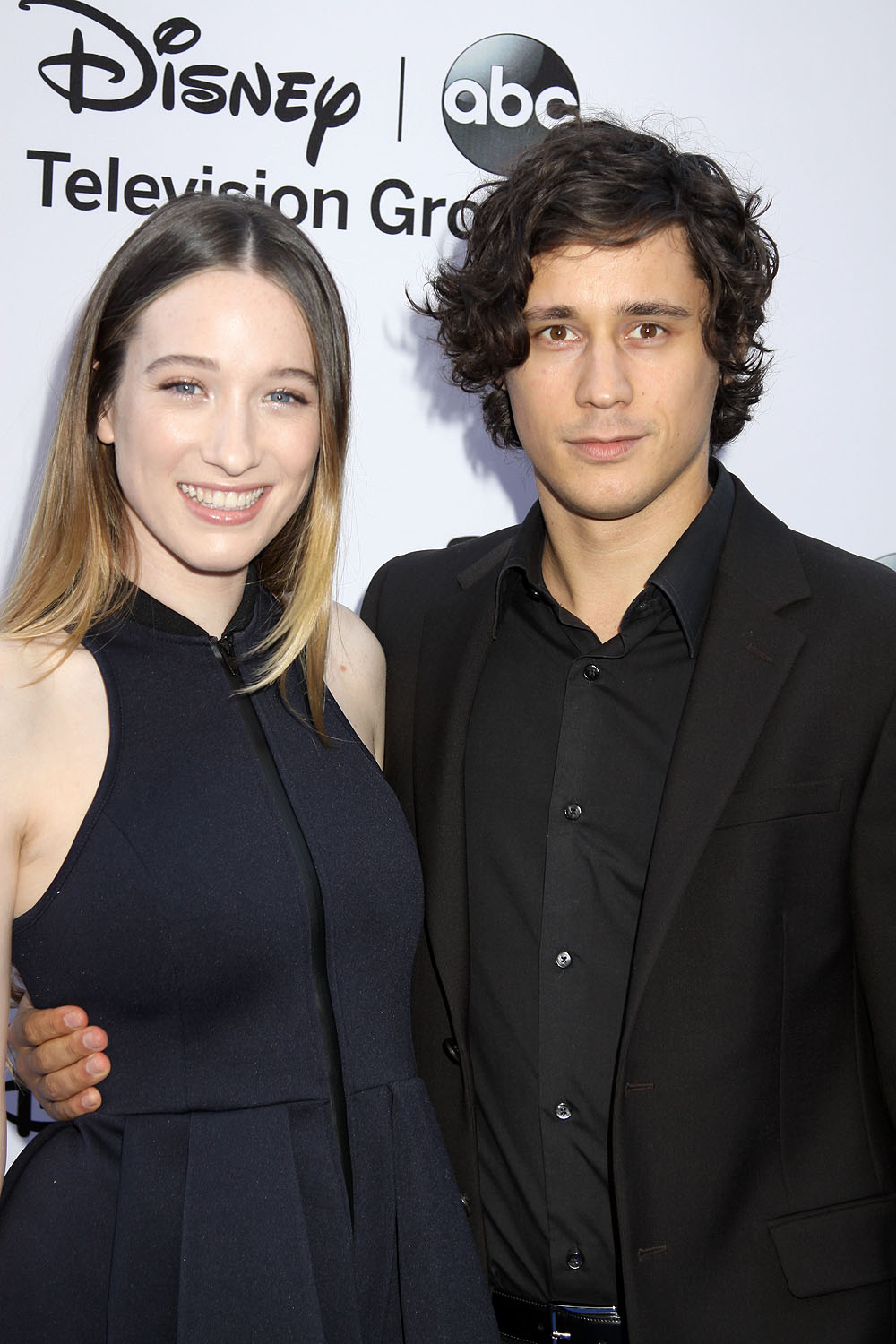Sophie Lowe and Peter Gadiot at the 2013 Disney Media Networks International Upfronts ©2013
