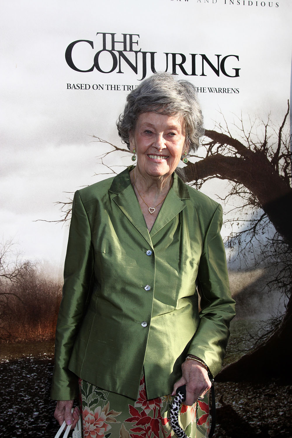 Lorraine Warren at the premiere of THE CONJURING  ©2013 