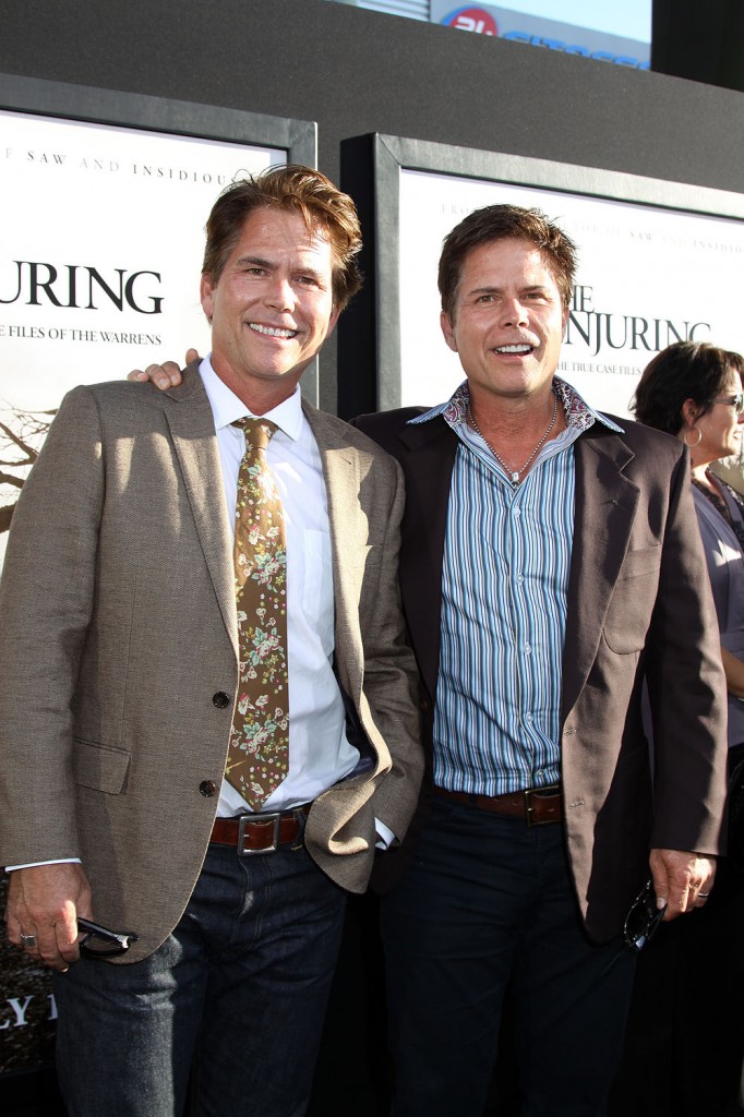 Carey Hayes and Chad Hayes at the premiere of THE CONJURING ©2013 Sue