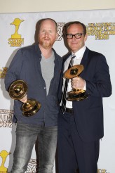 Joss Whedon and Clark Gregg at the 39th Saturns Awards | ©2013 Sue Schneider