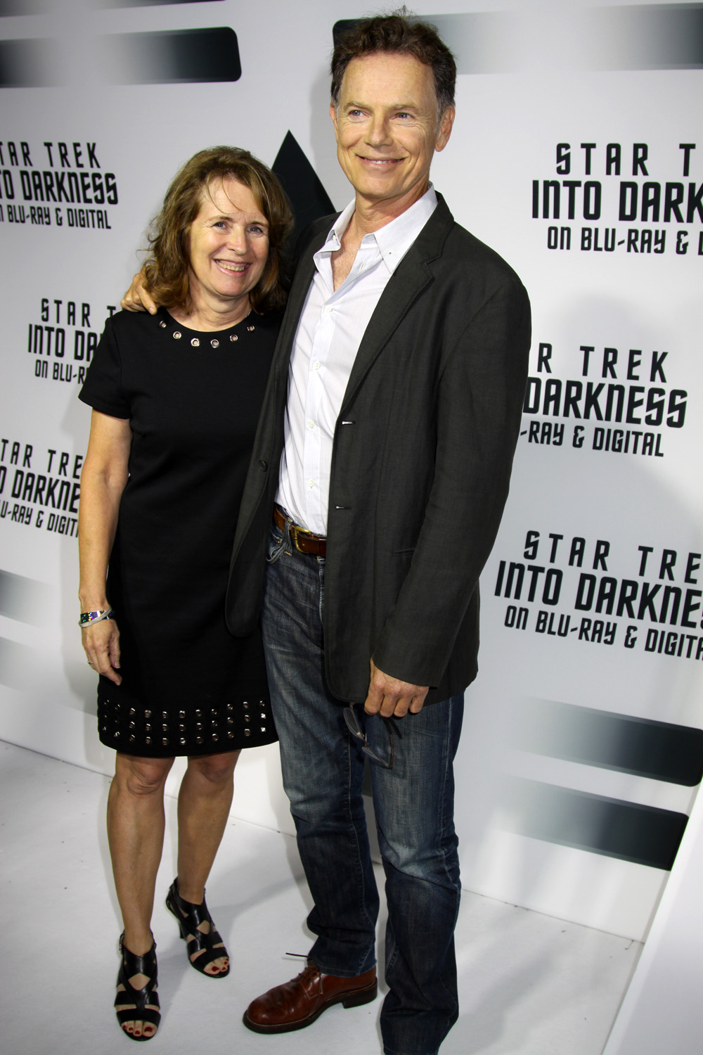 Bruce Greenwood and wife Susan Devlin at the celebration for the DVD releas...