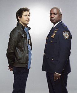Andy Samburg and Andre Braugher in BROOKLYN NINE-NINE - Season 1 |  ©2013 Fox/Patrick Eccelsine