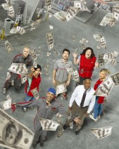 Stephen Louis Grush, Summer Bishil, Luis Antonio Ramos, Matt Long, Lorraine Bruce, Isiah Whitlock Jr., Anastasia Phillips in LUCKY 7 - Season 1 | ©2013 ABC/Bob D'Amico