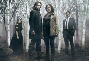 Katia Winters, Tom Mison, Nicole Beharie and Orlando Jones in SLEEPY HOLLOW - Season 1 | ©2013 Fox/Michael Lavine