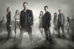 Claire Holt as Rebekah, Phoebe Tonkin as Hayley, Joseph Morgan as Klaus, Danielle Campbell as Davina, Daniel Gillies as Elijah, Daniella Pineda as Sophie, Charles Michael Davis as Marcel, and Leah Pipes as Cami in THE ORIGINALS - Season 1 | ©2013 The CW