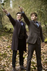 Matt Smith as the Eleventh Doctor and David Tennant as the Tenth Doctor in The DOCTOR WHO 50th Anniversary Special - "The Day of the Doctor" | ©2013 BBCAmerica