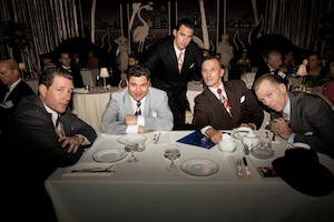 Ed Burns, Jeremy Luke, Milo Ventimiglia, Robert Knepper in MOB CITY - Season 1 - "Reason to Kill A Man" | ©2013 TNT/Doug Hyun