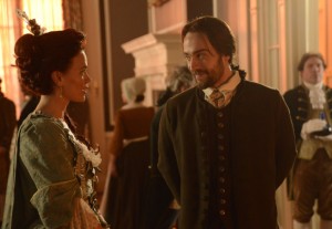 Tom Mison and Katia Winter in SLEEPY HOLLOW - Season 1 | ©2013 Fox/Brownie Harris