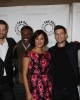 ENLISTED Cast Shot L - R: Geoff Stults, David Keith, Angelique Cabral, Parker Young, Chris Lowell at The Paley Center for Media | ©2014 Sue Schneider