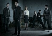 Shawn Ashmore, Kevin Bacon, Connie Nielsen, Valorie Curry, Sam Underwood and James Purefoy in THE FOLLOWING - Season 2 - "Resurrection" | ©2014 Fox/Frank Ockenfels