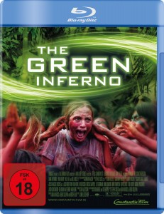 THE GREEN INFERNO foreign Blu-ray cover | ©2013 Constantin Films