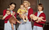 Jessica Raine, Helen George, and Bryony Hannah in CALL THE MIDWIFE| ©2013 PBS