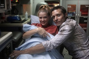 Juliana Dever and Seamus Dever in CASTLE - Season 6 - "Under Fire" | ©2014 ABC/Nicole Wilder