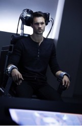Agent Ward (Brett Dalton) takes a lie detector on AGENTS OF SHIELD | © 2014 ABC/Justin Lubin