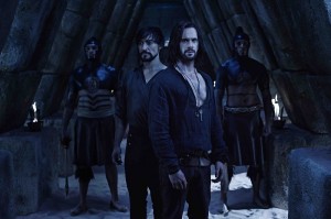 Tom Riley as Leonardo Da Vinci in DA VINCI'S DEMONS on Starz | © 2014 Starz/Tonto Films And Television