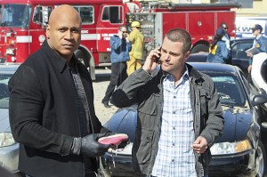 LL Cool J is Special Agent Sam Hanna and Chris O'Donnell is Special Agent G. Callen in NCIS: LOS ANGELES - Season 5 - "Exposure" | ©2014 CBS/Monty Brinton