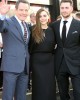 Bryan Cranston, Elizabeth Olsen and Aaron Taylor-Johnson at the Los Angeles Premiere of GODZILLA | ©2014 Sue Schneider