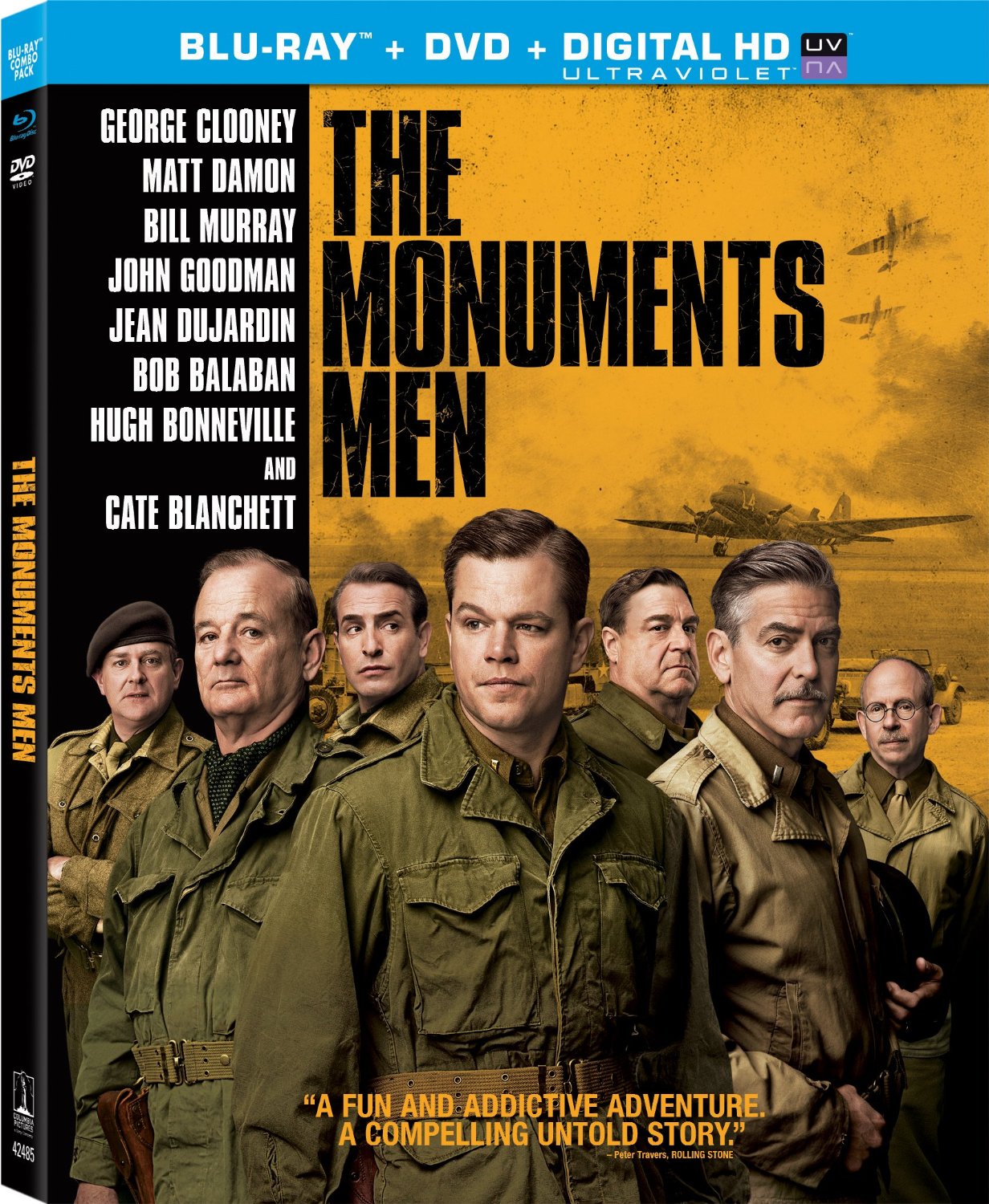 THE MONUMENTS MEN Highlights this week in Blu-ray, DVD and VOD Releases