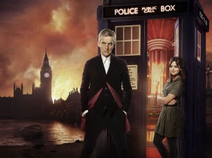 Peter Capaldi as The Doctor and Jenna Coleman as Clara in DOCTOR WHO - Series 8 - "Deep Breath" | ©2014 BBC/BBC Worldwide/Ray Burmiston