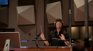 Brian Tyler conducts TMNT | ©2014 Brian Tyler
