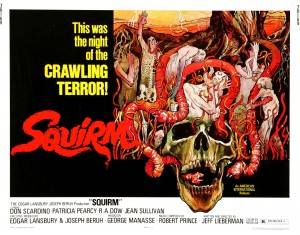 SQUIRM movie poster | ©1976 AIP