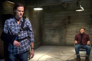 Jared Padalecki and Jensen Ackles in SUPERNATURAL - Season 10 - "Soul Survivor" | ©2014 The CW/Diyah Pera
