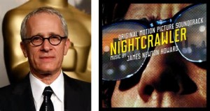 James Newton Howard and the NIGHTCRAWLER soundtrack | ©2014 Lakeshore Records