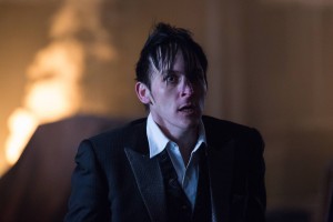 Robin Lord Taylor as Oswald Cobblepot in GOTHAM | © 2015 Jessica Miglio/FOX