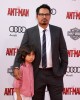 Michael Pena and son at the World Premiere of ANT-MAN | ©2015 Sue Schneider