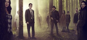 Juliette Lewis, Melisa Leo, Matt Dillon, Tim Griffin, Toby Jones, Terrence Howard, Shannyn Sossamon, Charlie Tahan, Reed Diamond and Carla Gugino in WAYWARD PINES | ©2015 Fox/Frank Ockenfels