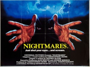 NIGHTMARES movie poster | ©1983 Universal Pictures