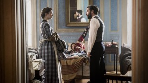 Mary Elizabeth Winstead is Nurse Mary Phinney and Josh Radnor is Jedediah Foster in MERCY STREET - Season 1 | ©2016 PBS/Antony Platt