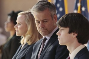 Alison Pill, Rupert Graves and Liam James in THE FAMILY | ©2016 ABC/Giovanni Rufino