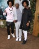 Samuel L. Jackson and the Les Twins at the Los Angeles World Premiere of THE LEGEND OF TARZAN,